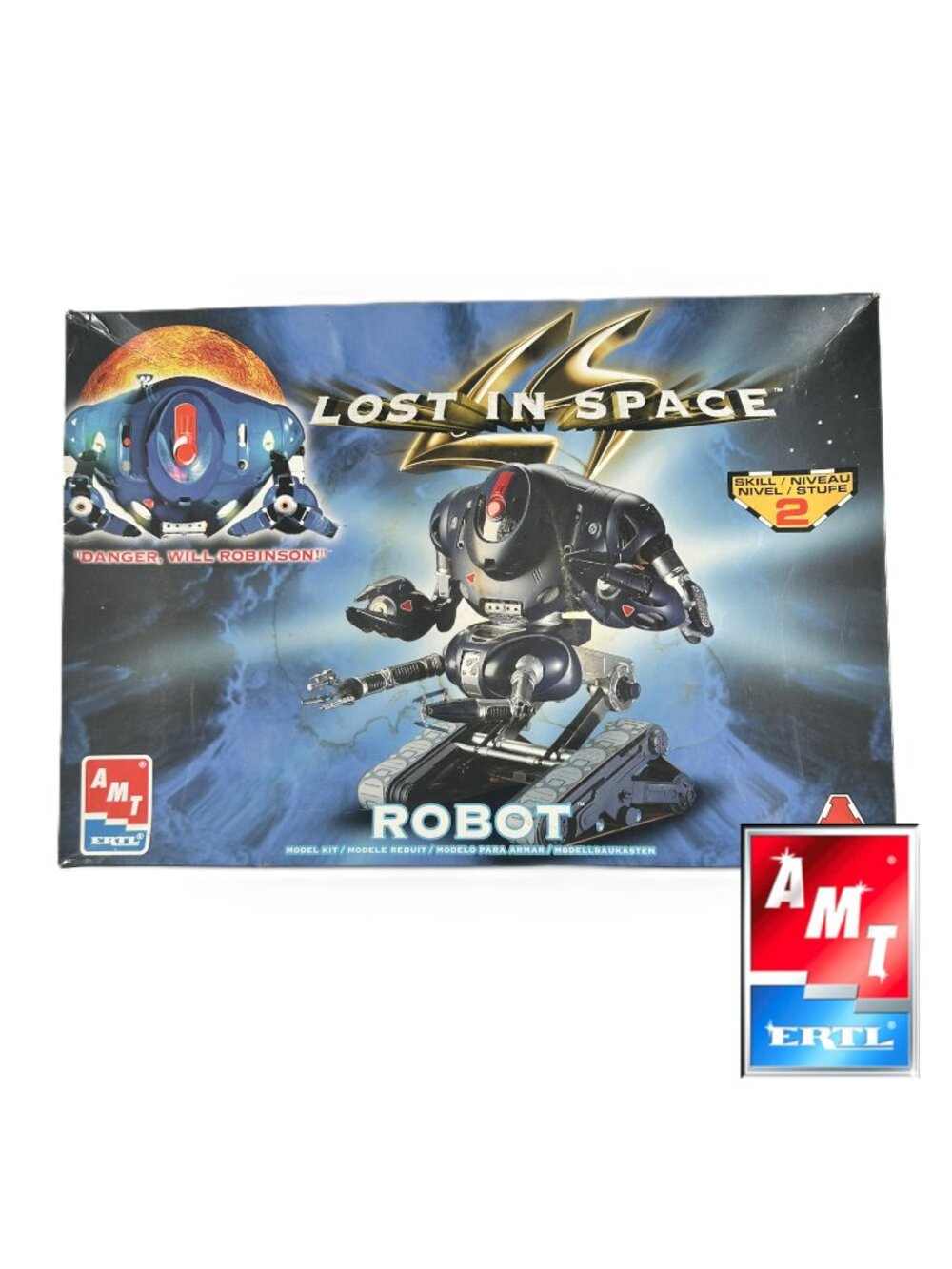 AMT ERTL Vintage Lost in Space Robot Plastic Model Kit #8458 1998